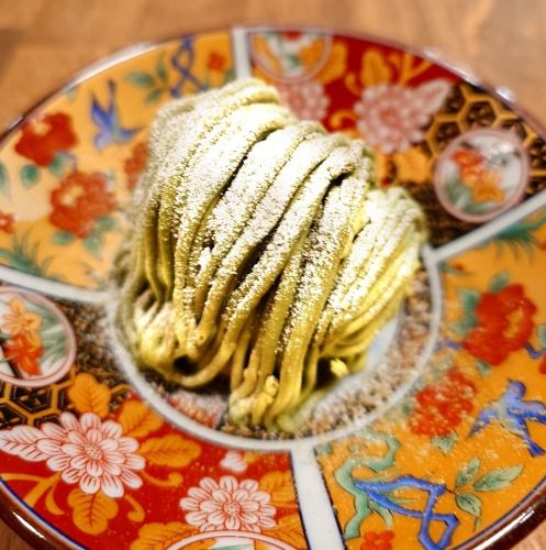 八女抹茶モンブラン