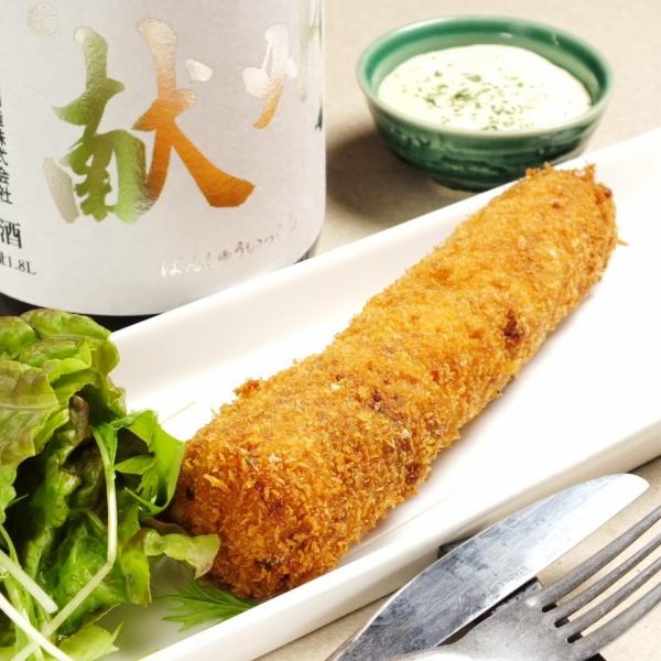 [3 meals a day only] Extra-large whole shrimp cream croquette