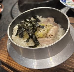 돼지와 소금 다시마 솥