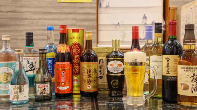 【種類豊富なドリンクメニュー！】