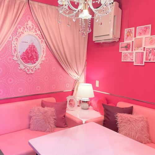女性専用ルーム！ピンクのかわいい部屋！