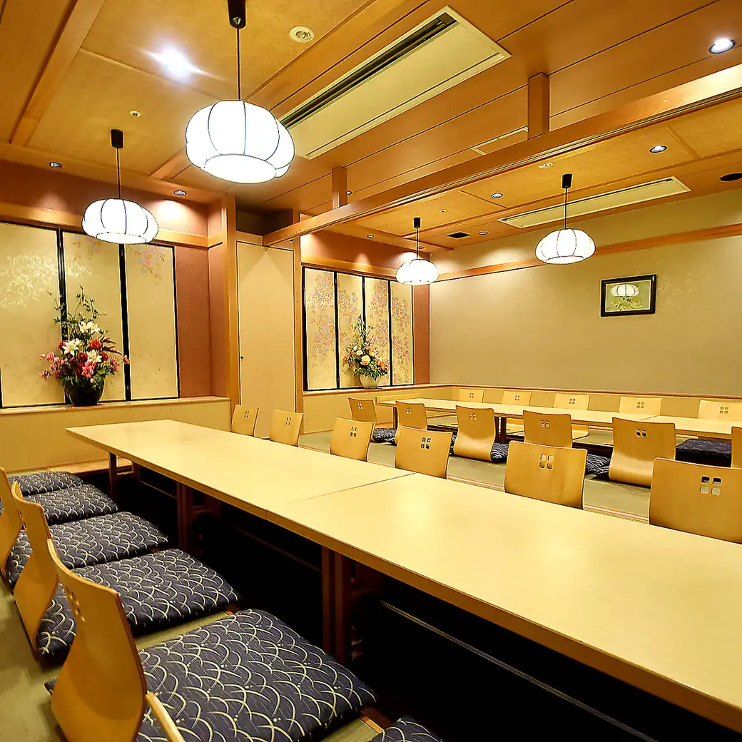 宴会最大70名様までご利用可能です！大人数の飲み会に◎