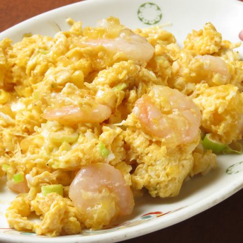 蝦仁炒蛋/肝臟炒韭菜