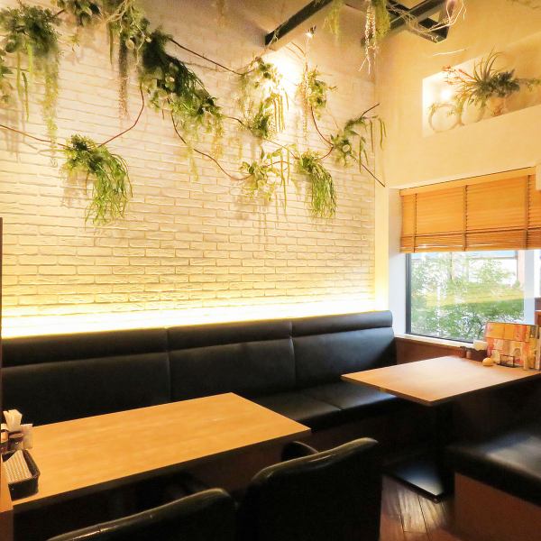 We have sofa seats where you can enjoy a relaxing meal.Feel free to use it even from one person! Enjoy a leisurely meal at a family gathering, a girls-only gathering, or a time with your mom friends ♪