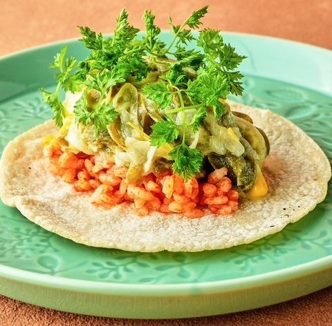 [奶油烤辣椒玉米饼] 墨西哥辣椒玉米饼