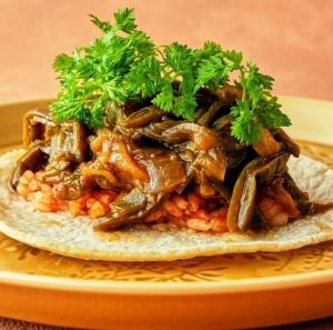 【墨西哥胭脂玉米饼】仙人掌玉米饼