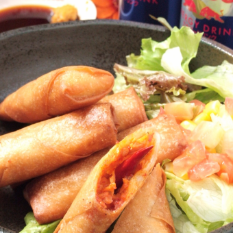 Russian roulette spring rolls