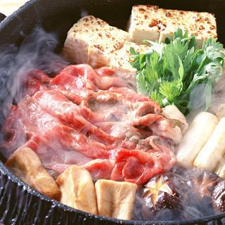 伊万里牛肉寿喜烧套餐 7,800日元（含税）