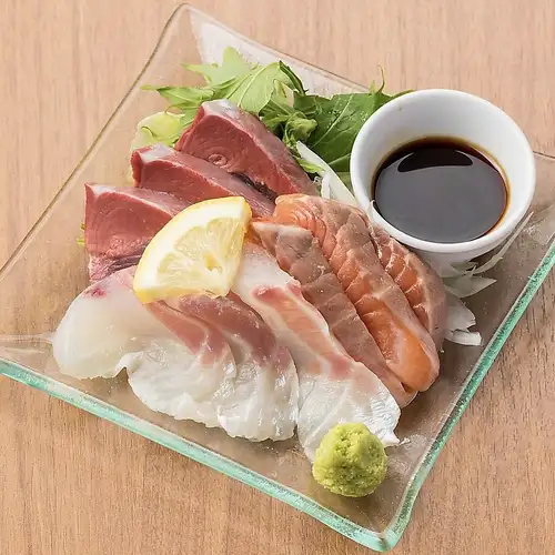 お造り3種盛り合わせ