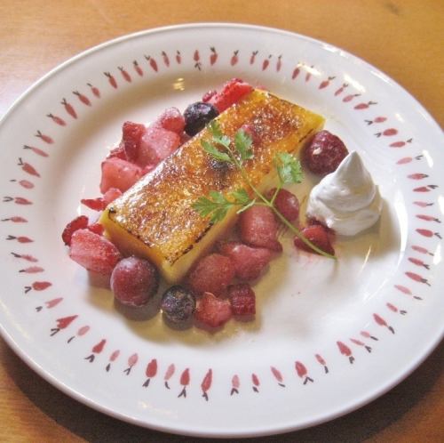 ひんやりブリュレ