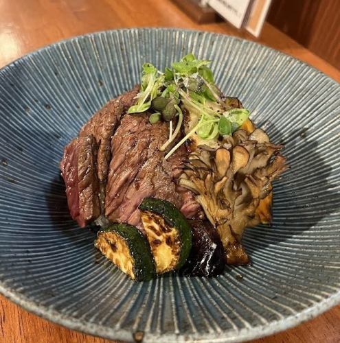 牛ハラミステーキ丼