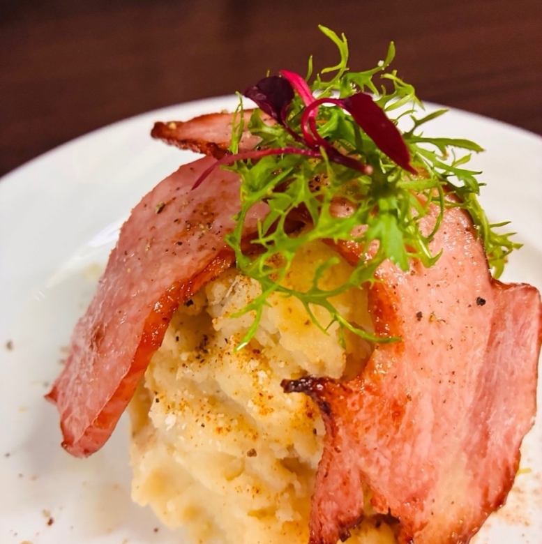 アンチョビとガーリックのポテトサラダ