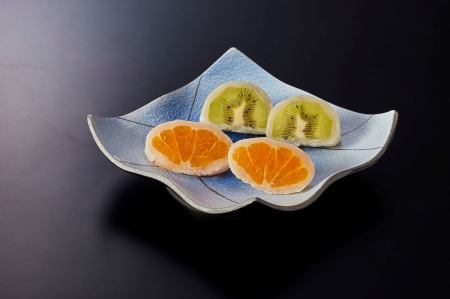 【가게에서 수제】 과일 다이후쿠 (수숙 데코폰 / 키위 과일)