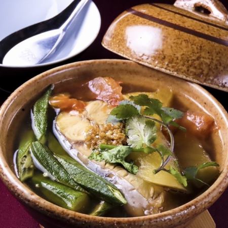 さっぱり魚酸っぱいスープ