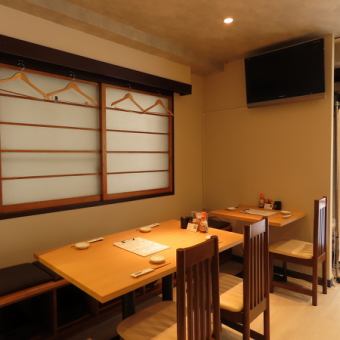 2名×1テーブル/5名×1テーブル