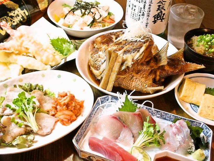 6 courses with all-you-can-drink for 2 hours start from 3,500 yen! You can extend the course to 2.5 hours with a coupon.