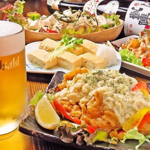 団体様の宴会に最適！個室貸切りで味わう絶品コース料理