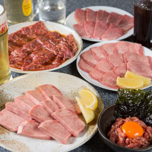 自家製青唐ポン酢で食べるあっさり焼肉！！