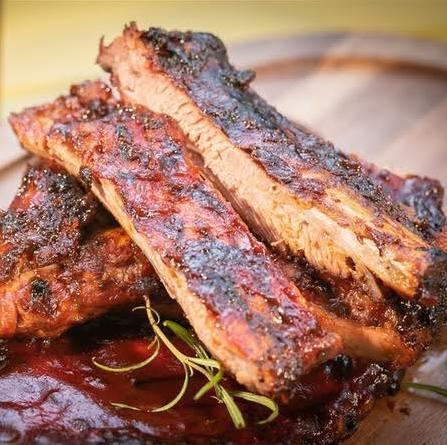 아메리칸 포크 BBQ 리브