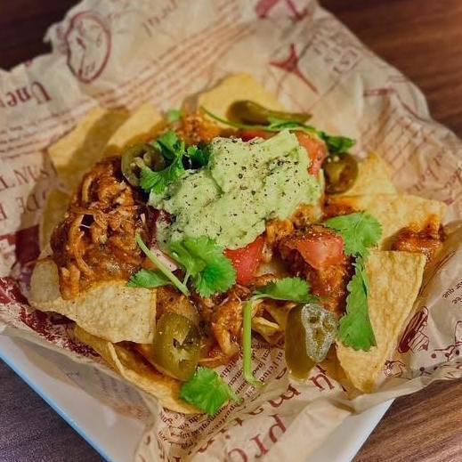 풀드 돼지 나초