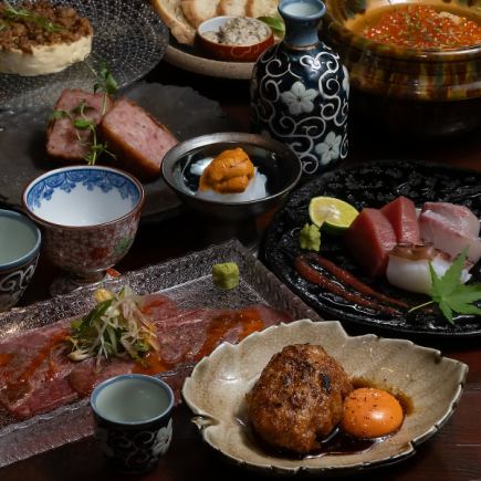 [2 hours all-you-can-drink included] Hyakuyaku's luxurious course where you can enjoy seafood, wagyu beef, and firewood in small indulgences♪