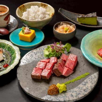 【ランチ】神戸牛ステーキコース(お料理のみ+乾杯ドリンク 10,000円)