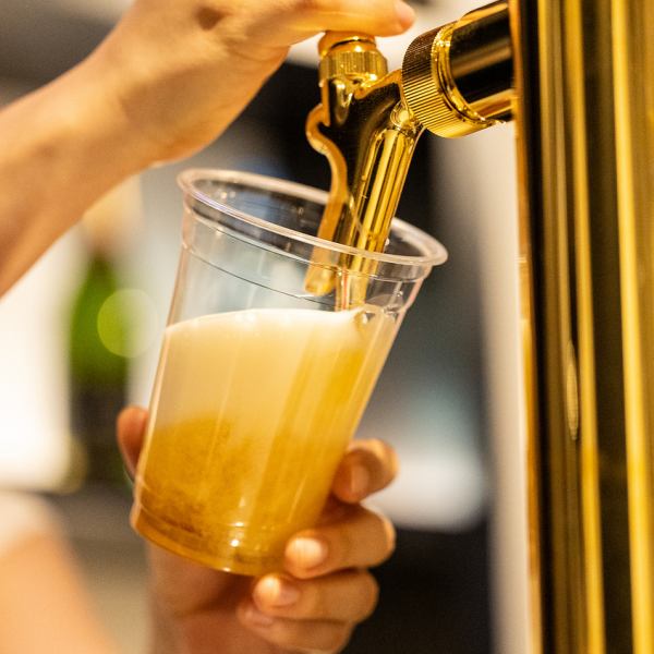 【種類豊富な飲み放題！ご宴会に】通常飲み放題+500円で生ビールやワインも飲み放題！