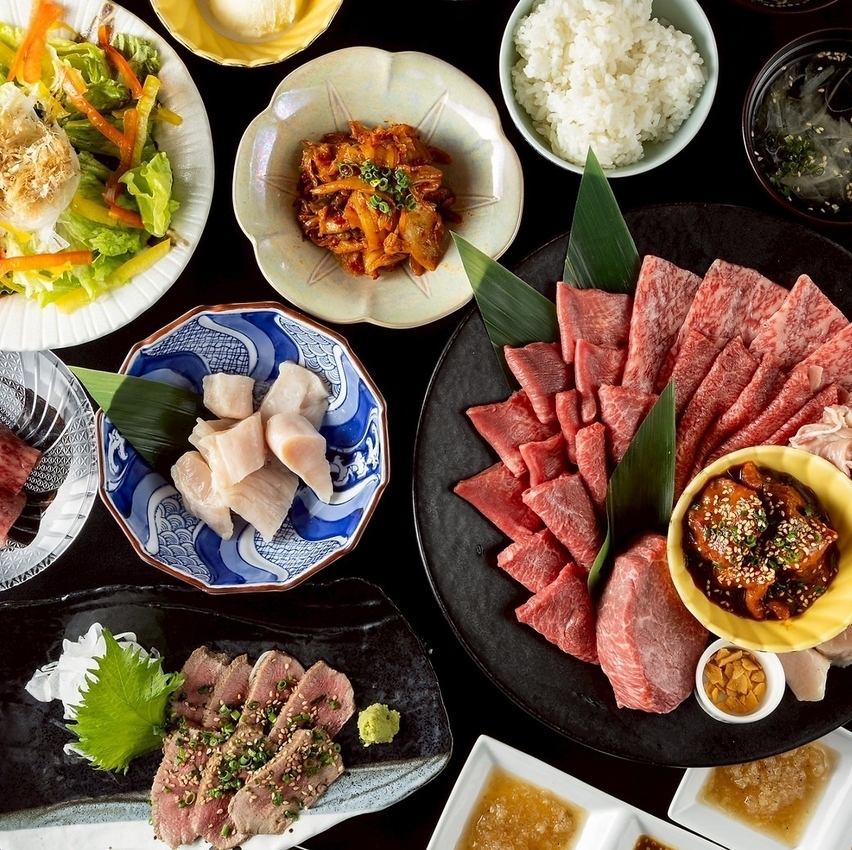 上質なお肉を4640円から!飲み放題もお付けできます♪