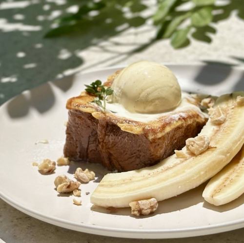 Banana Honey French Toast