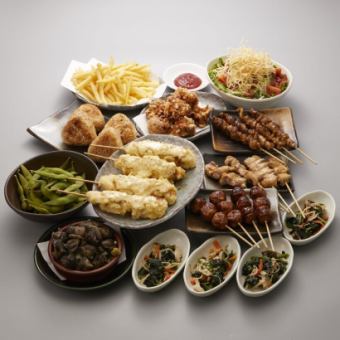 [All-you-can-drink option available] <Hakkenden Standard Course> A selection of 9 exquisite dishes