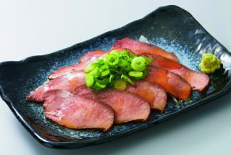 【低温調理】牛タン　わさびごま油