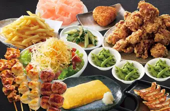 <标准套餐> 12道菜，包括无限量供应的虾片