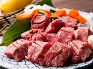 厚切り霜降りタン