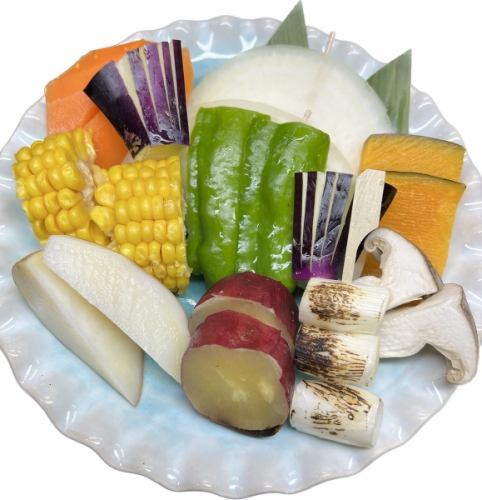 焼野菜盛り