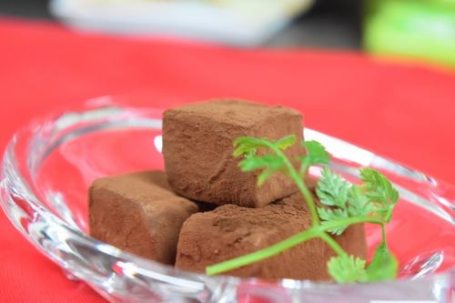 위스키 야마자키가 들어간 수제 생 초콜릿