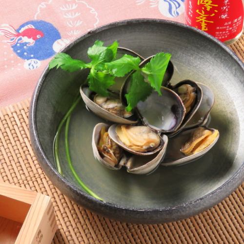 浅利の出汁蒸し