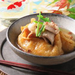 餅モツいなり
