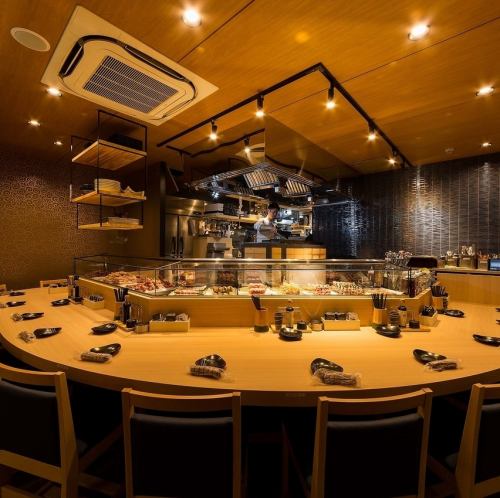 A counter that gives off a grill-like feel