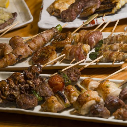 A yakitori restaurant with a reputation for its flavor