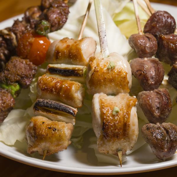 [Chinpun's poster boy!] Super delicious! Various kinds of yakitori