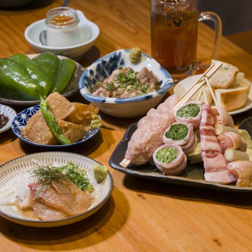 The "Chinpun Enjoyment Course" is 5300 yen.