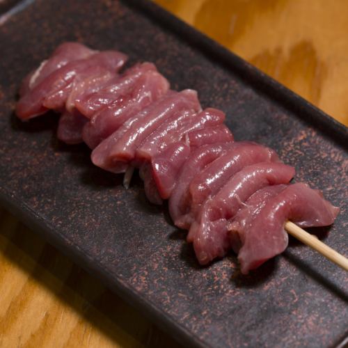 ねぎ塩えんがわ串