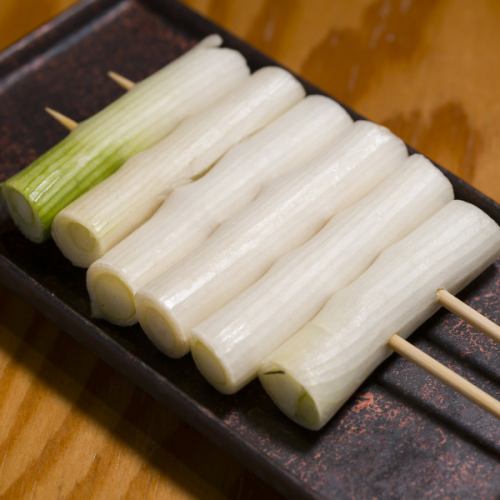 白ねぎ(塩+黒胡麻油)