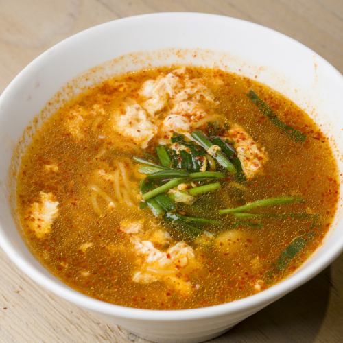 辛麺(ソフト・ハード)