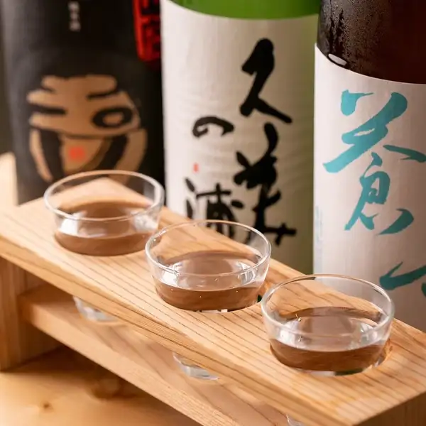 【こだわりの日本酒】お好きな1杯とアテを選んでご褒美時間を♪