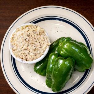 Infinite Meat Miso Green Peppers