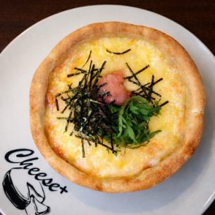 Mentaiko Cream Chicago Pizza