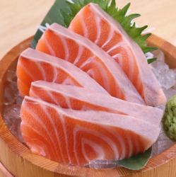 [Classic] Fatty salmon sashimi