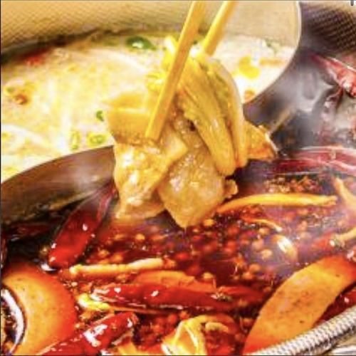 Malatang & white soup hotpot are the deciding factors