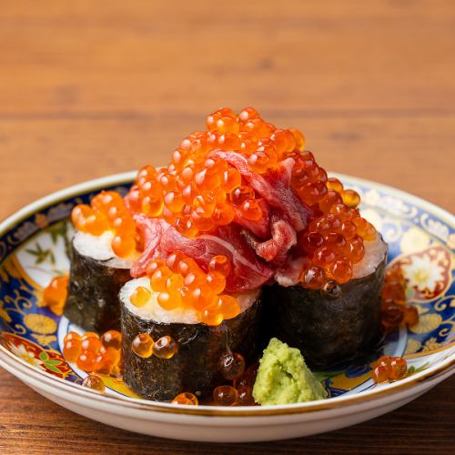 Pure bliss ◎ Enjoy both meat and fish to your heart's content ♪